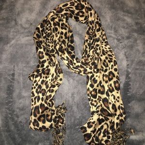 Cheetah scarf